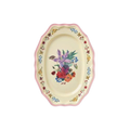 Melamine Vintage Serving Dish with Nathalie Lété Print - Pink - Small